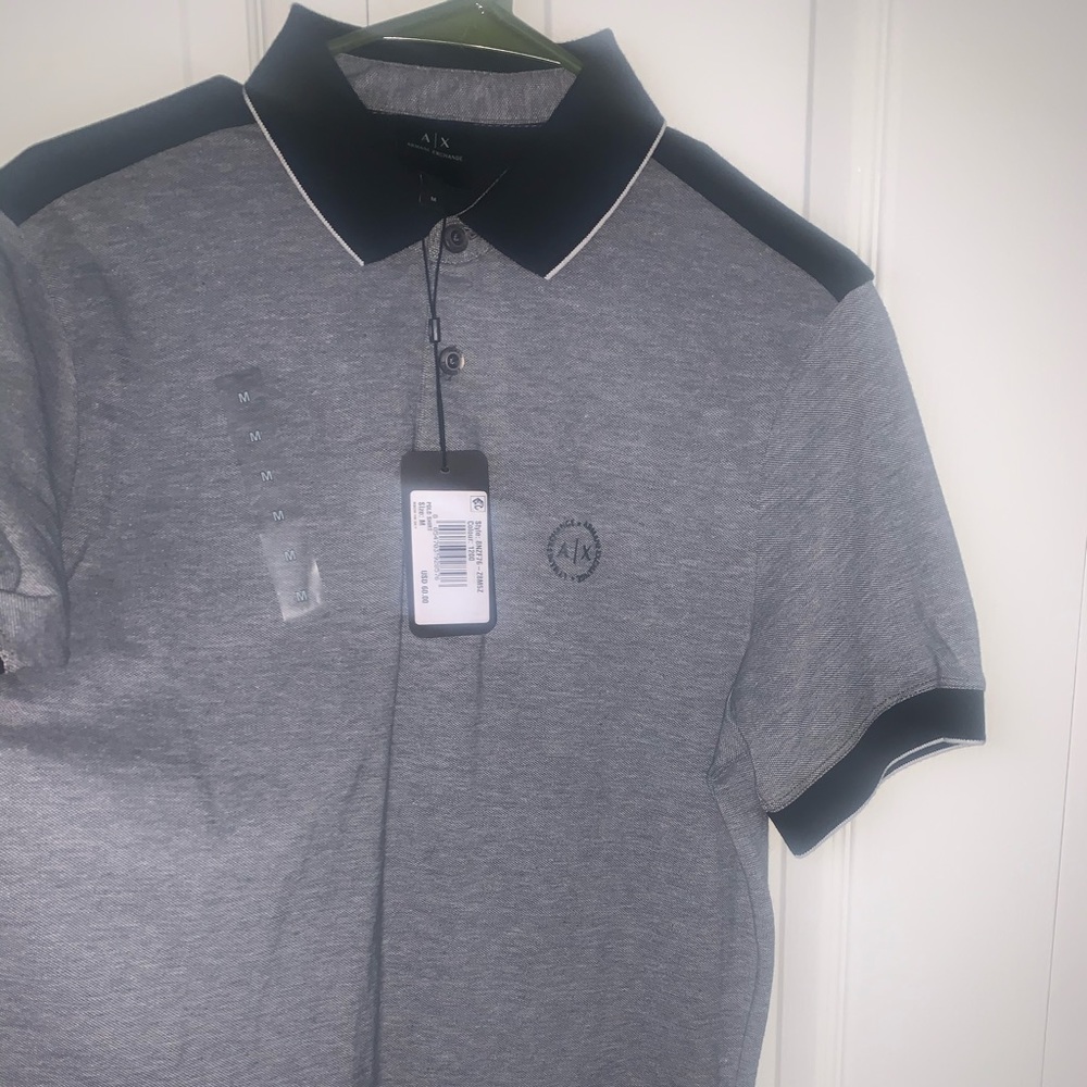 Mens Armani Exchange Polo